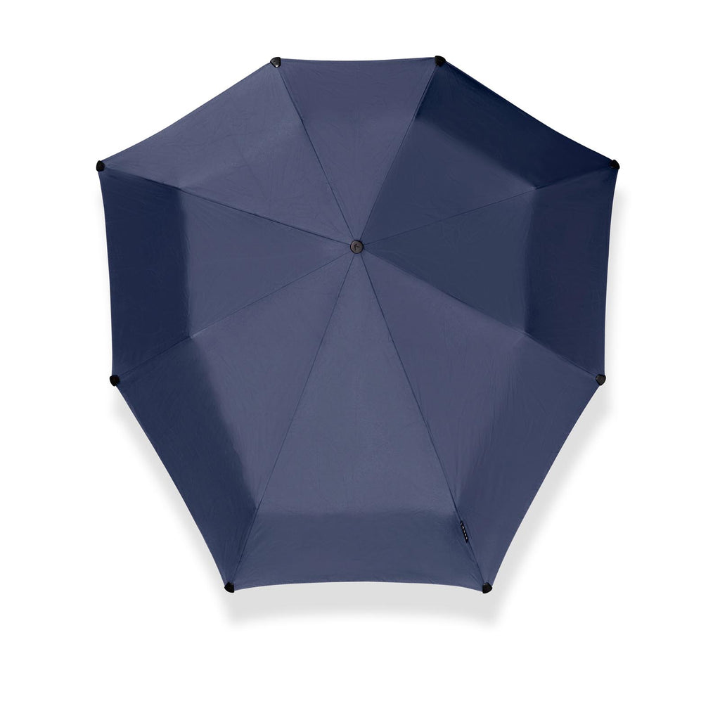 Senz Manual Folding Windproof Umbrella - Midnight Blue - Umbrellaworld