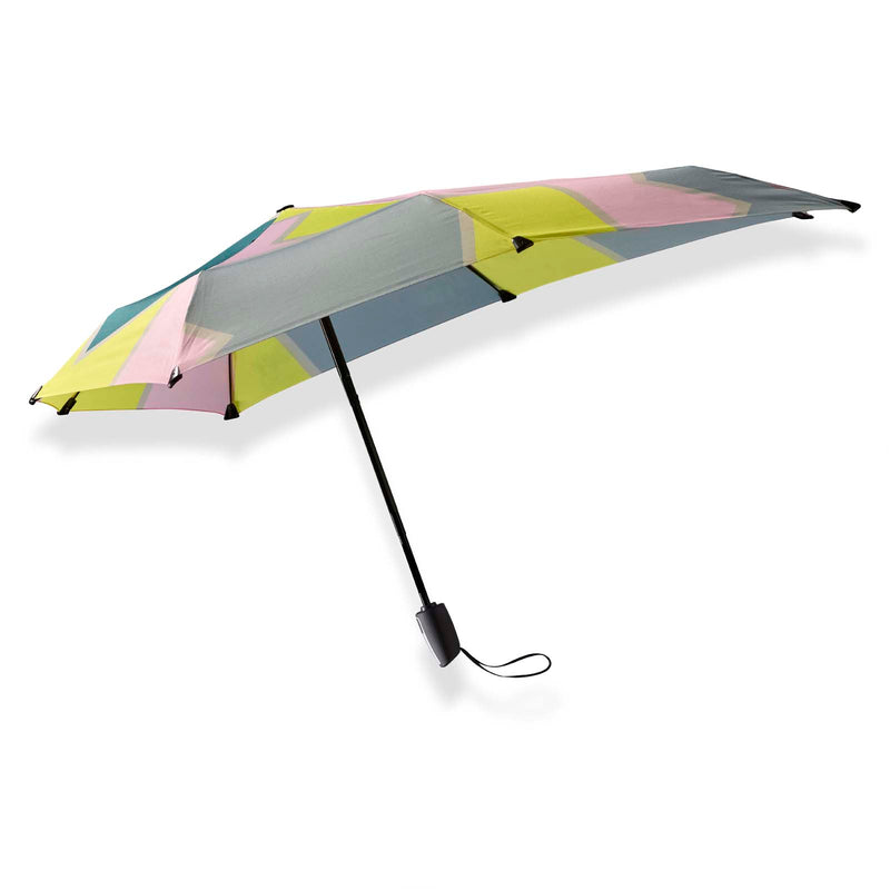 Senz AOC Automatic Folding Windproof Umbrella - Pastel Tracks