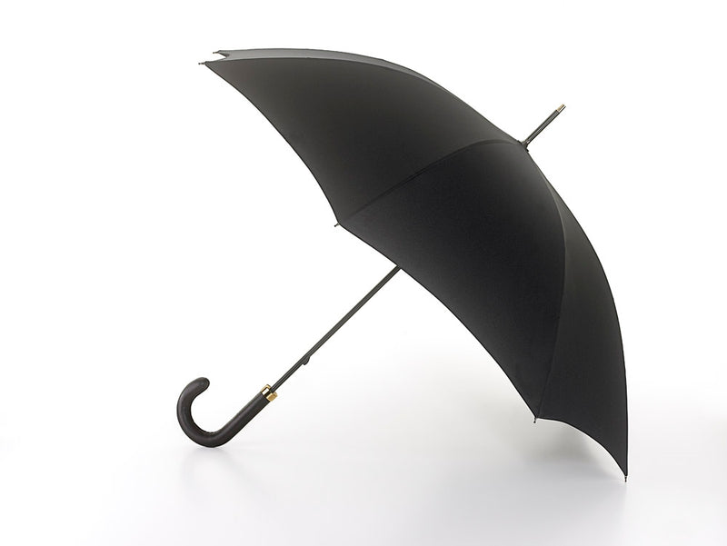 Fulton Minister Executive Leather Handle Umbrella - Umbrellaworld