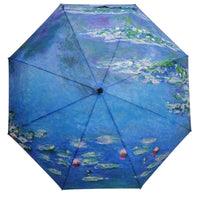 StormKing Auto Folding Artist Umbrella - Monet Water Lillies