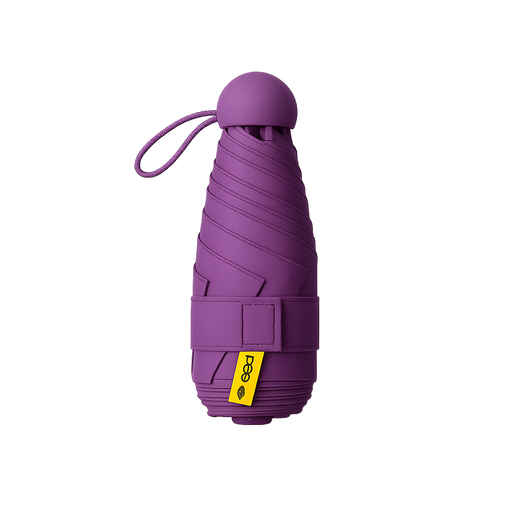 UW UPF 50+ Compact Travel Umbrella