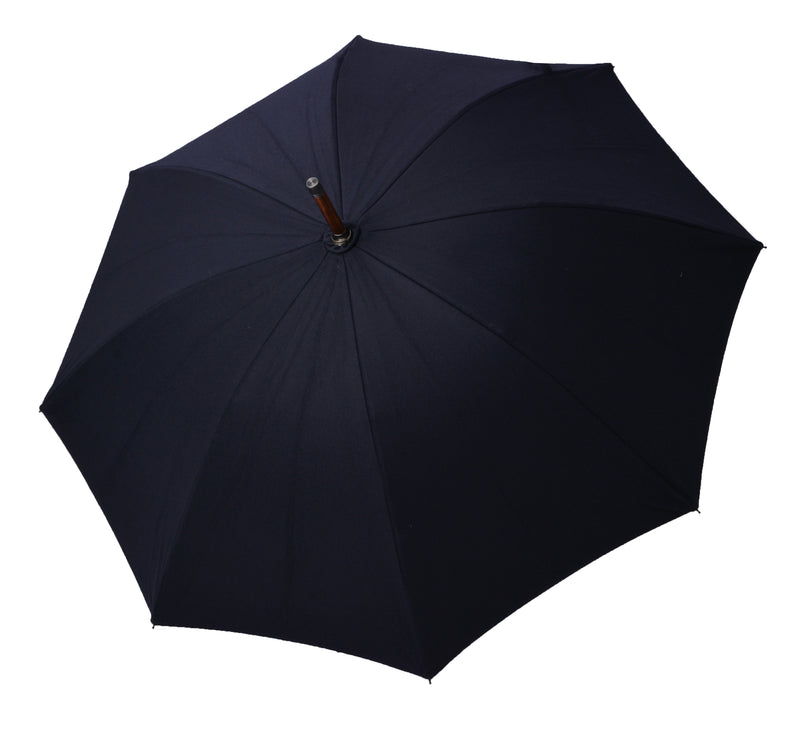 Chestnut Umbrella with Luxury Loden Fabric- Bespoke Umbrella - Umbrellaworld
