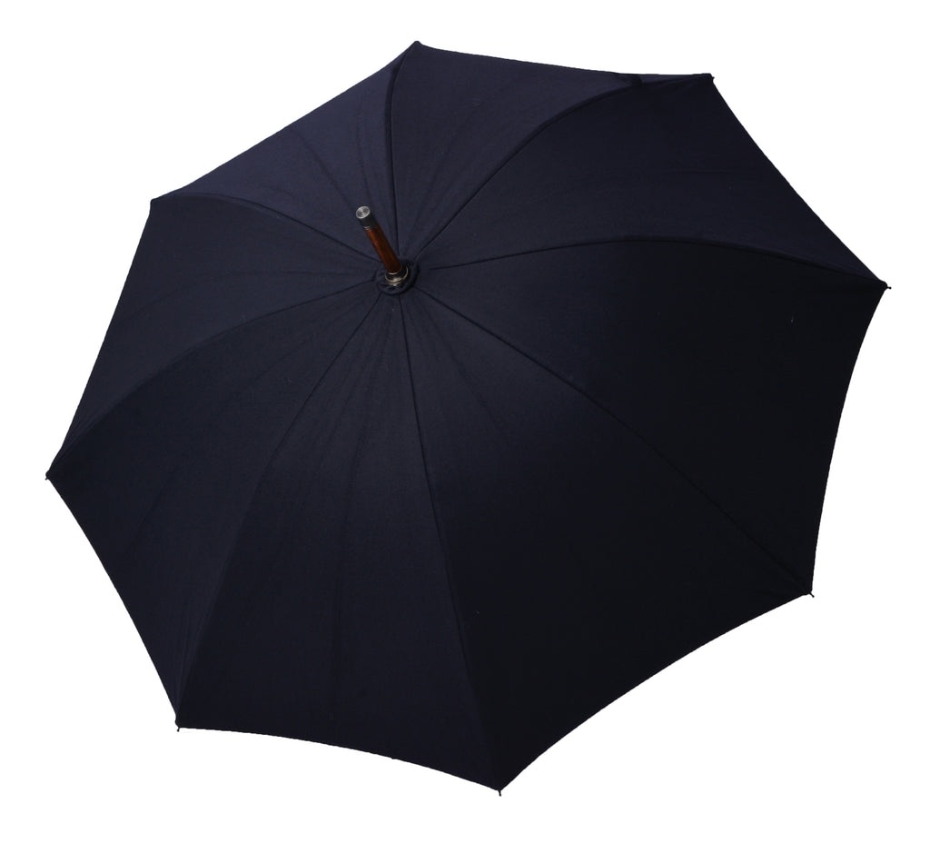 Stag Horn Umbrella with Luxury Loden Fabric- Bespoke Umbrella - Umbrellaworld