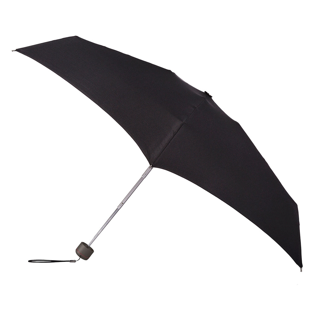 Totes Eco Tiny X-tra Strong 5 Section Folding Umbrella - Black - Umbrellaworld