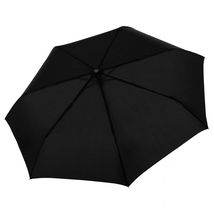 Bugatti Mate Duo Hook AOC Folding Umbrella - Leatherette Handle - Umbrellaworld