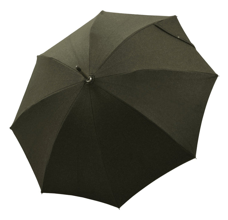 Stag Horn Umbrella with Luxury Loden Fabric- Bespoke Umbrella - Umbrellaworld