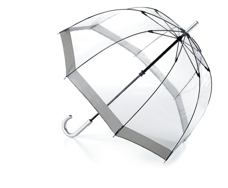 Fulton Birdcage Clear Dome Umbrella "As used by the Queen" - Umbrellaworld