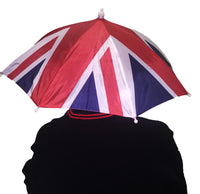Union Jack Umbrella Hat - 2 Pack - Umbrellaworld