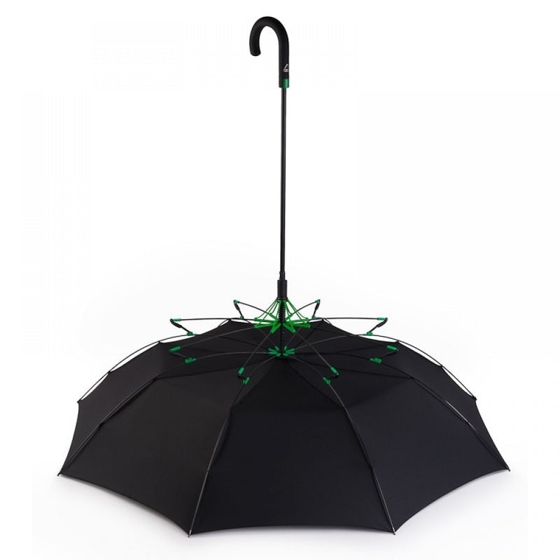 Fulton Performance 'Typhoon' Walking Umbrella - Black (due Feb 24) - Umbrellaworld