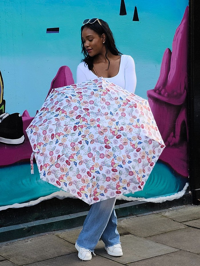 Fulton Minilite Folding Umbrella - Cocktail Party
