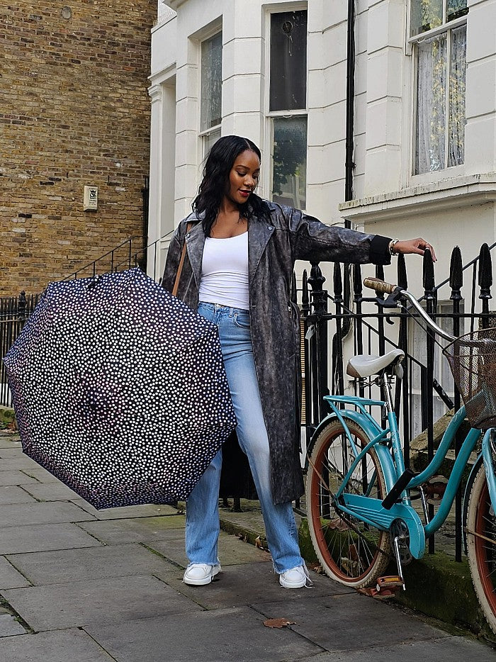 Fulton Minilite Folding Umbrella - Cascading Spot