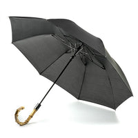 Fulton Portobello Luxury  Men's Automatic Folding Umbrella Black