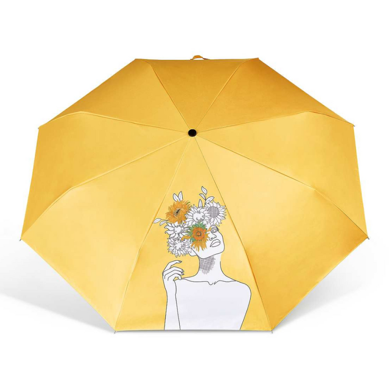 National Gallery Minilite Folding Umbrella - Van Gogh 'Sunflowers'