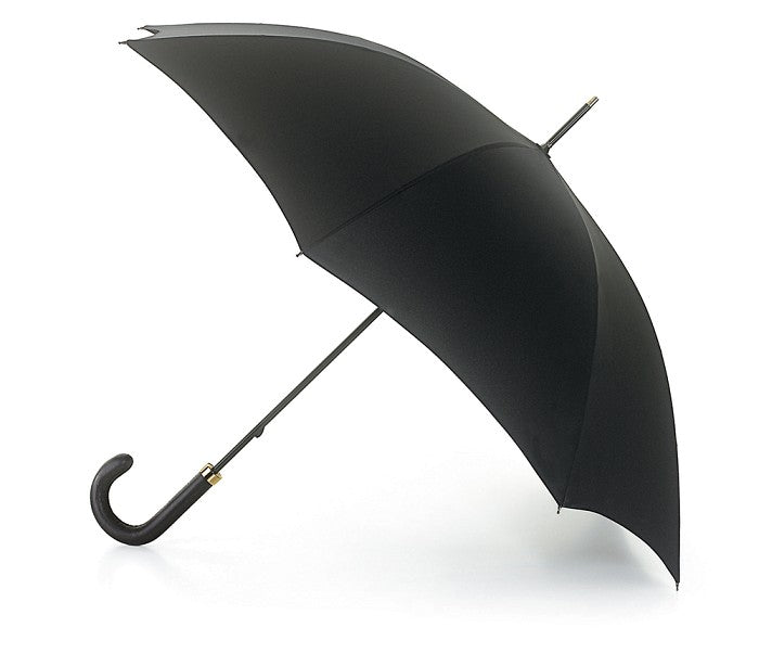 Fulton Minister Executive Leather Handle Umbrella - Umbrellaworld