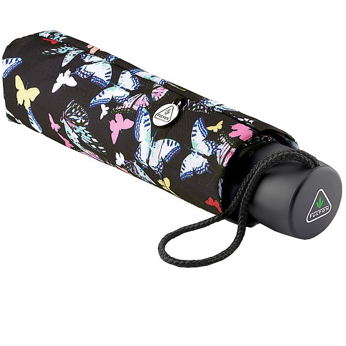 Fulton Minilite Folding Umbrella - Butterfly Burst