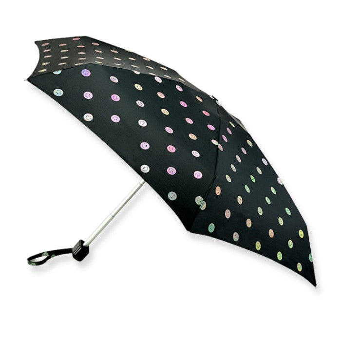 Fulton 'Tiny' Compact Folding Umbrella - Smiley Spot