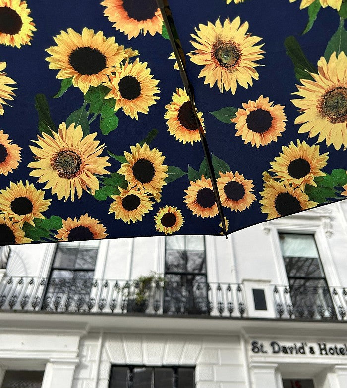 Fulton Minilite Folding Umbrella - Sunflower