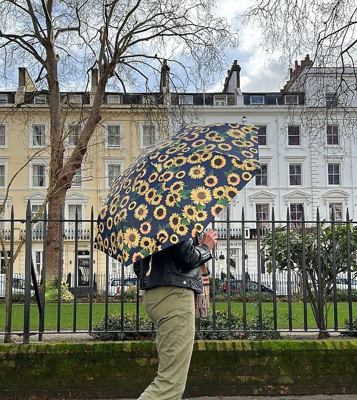 Fulton Minilite Folding Umbrella - Sunflower