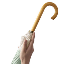 Wood Hook Automatic Walking Umbrella - 16 Ribs