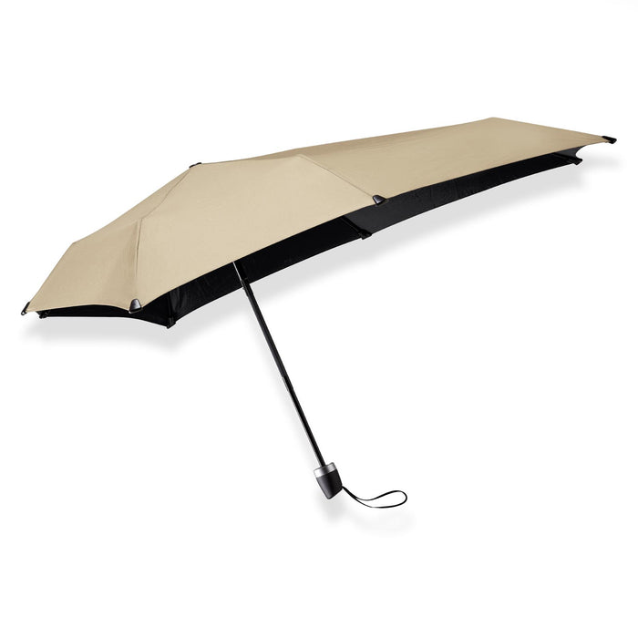 Senz Manual Folding Windproof Umbrella - Metallic Champagne Brown