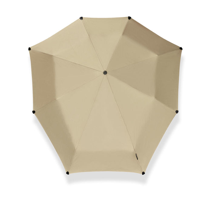 Senz Manual Folding Windproof Umbrella - Metallic Champagne Brown