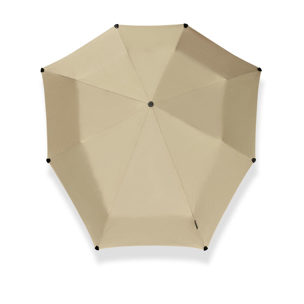 Senz Manual Folding Windproof Umbrella - Champagne Brown