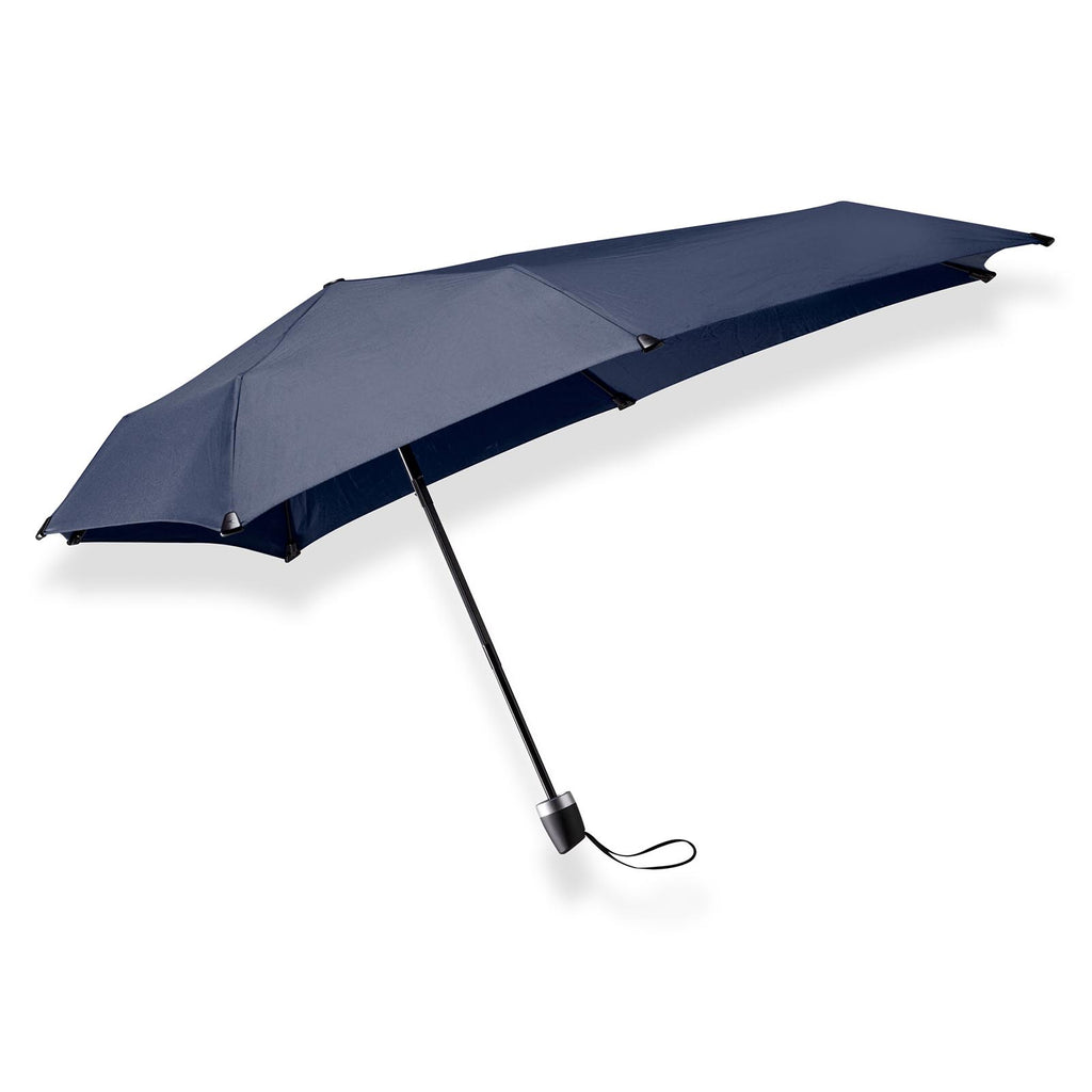 Senz Manual Folding Windproof Umbrella - Midnight Blue - Umbrellaworld