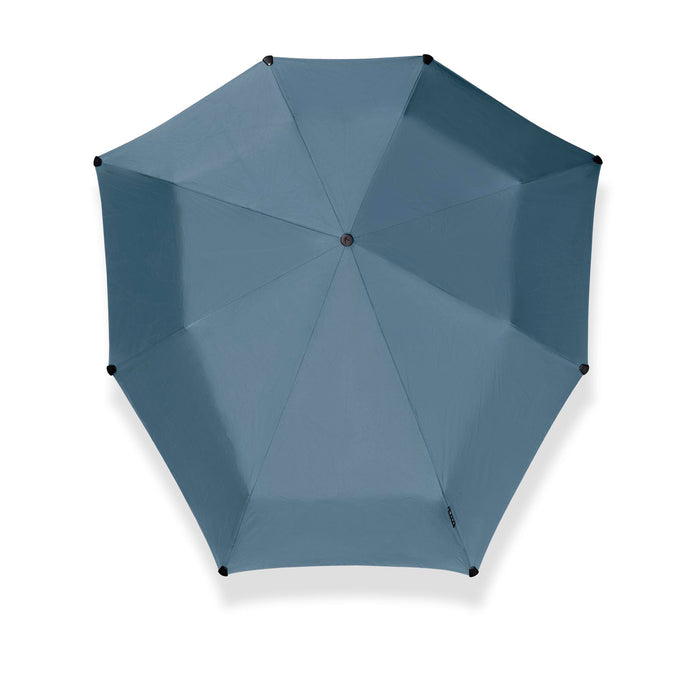 Senz Manual Folding Windproof Umbrella - Elemental Blue - Umbrellaworld