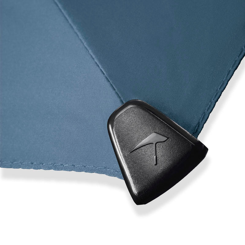 Senz Manual Folding Windproof Umbrella - Elemental Blue - Umbrellaworld