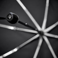 Senz Manual Folding Windproof Umbrella - Pure Black - Umbrellaworld
