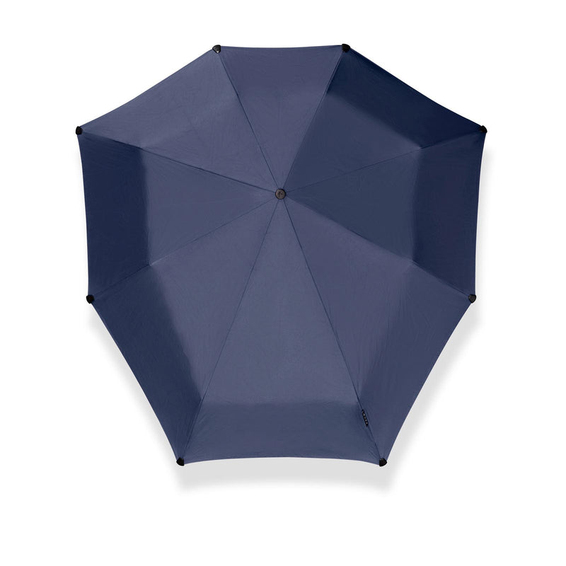 Senz AOC Deluxe Folding Windproof Umbrella - Midnight Blue - Umbrellaworld
