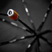 Senz AOC Deluxe Folding Windproof Umbrella - Pure  Black - Umbrellaworld