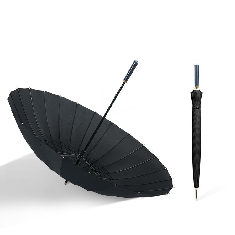 Elegant Automatic Walking Umbrella - 24 Ribs