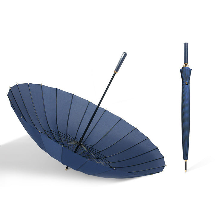 Elegant Automatic Walking Umbrella - 24 Ribs