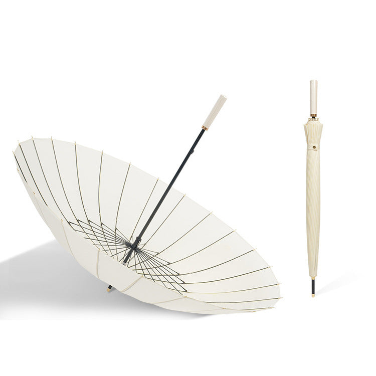 Elegant Automatic Walking Umbrella - 24 Ribs