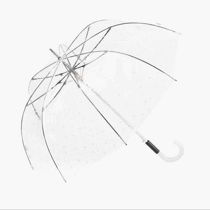 Clear Automatic Walking Umbrella - Mini Stars