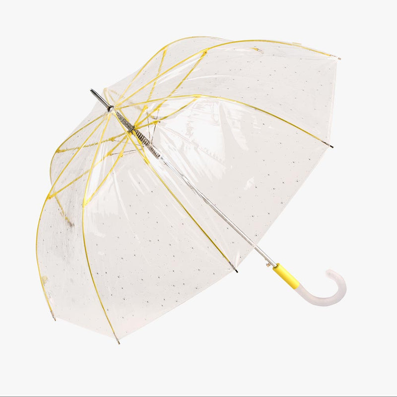 Clear Automatic Walking Umbrella - Mini Stars