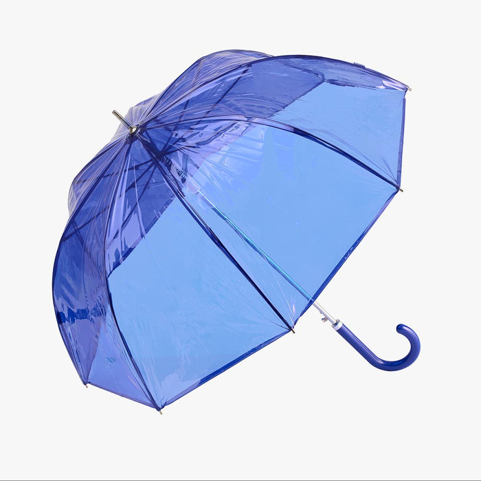 Clear Coloured Automatic Walking Umbrella