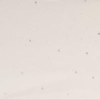 Clear PVC Compact Folding Umbrella - Silver Stars