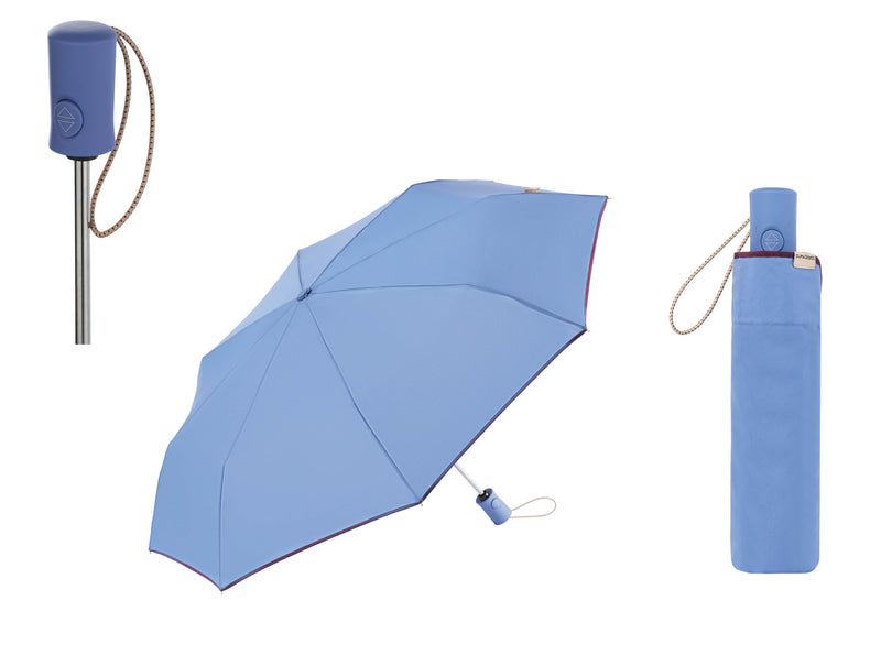 Bisetti UV 50+ Eco Automatic Travel Umbrella - Bright colourways