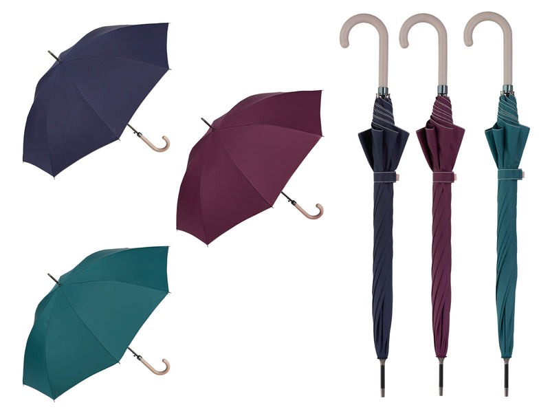 Economy Automatic Walking Umbrella - New Fashion Colours