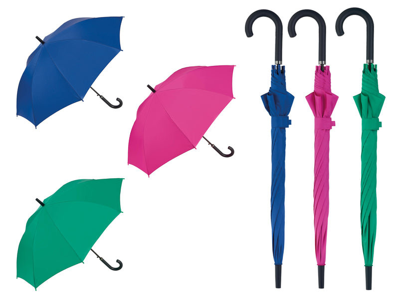 Economy UV 50+  Automatic Walking Umbrella - Bright colours