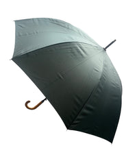 Large Automatic City Walking Umbrella - Wood Hook Handle - Umbrellaworld