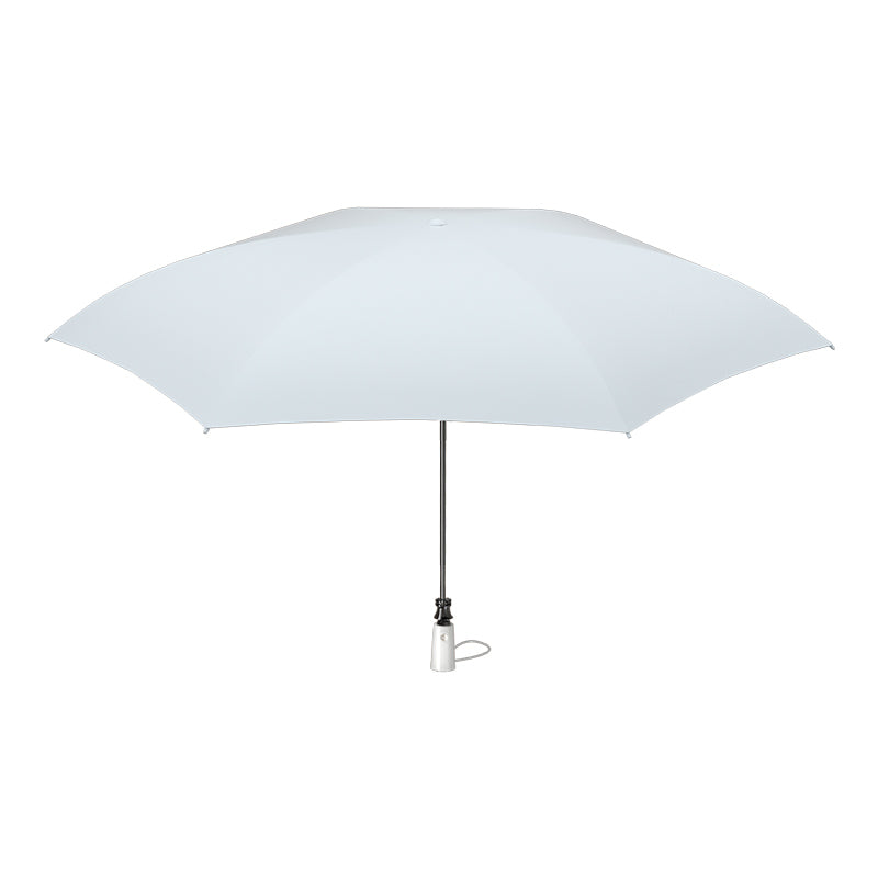 UW UPF 50+ Auto Supermini Travel Umbrella | Sun &amp; Rain Protection | 95cm Canopy | Periwinkle