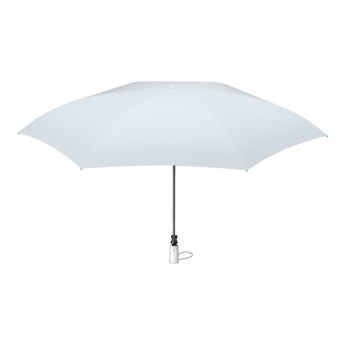 UW UPF 50+ Auto Supermini Travel Umbrella | Sun &amp; Rain Protection | 95cm Canopy | Periwinkle
