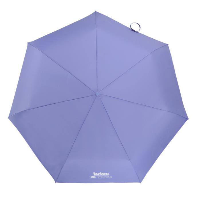 Totes UV 50+ Eco-Brella Supermini Umbrella  | Blocks 98% UV | 100% Recycled PET