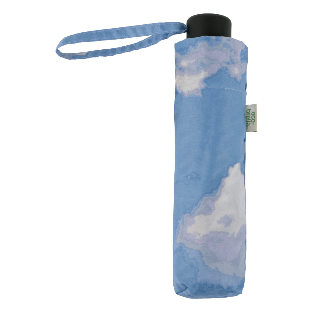 Totes NEW UV Eco-Brella Supermini Umbrella - Clouds