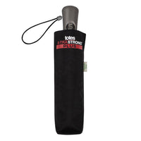Totes ECO X-tra Strong Plus Auto Open And Close Umbrella - Black - Umbrellaworld