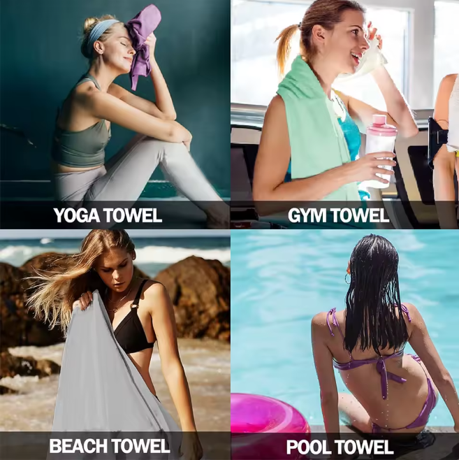 Compact Quick Drying Beach Towel
