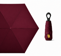 UW UPF 50+ Compact Travel Umbrella - Loop Hook